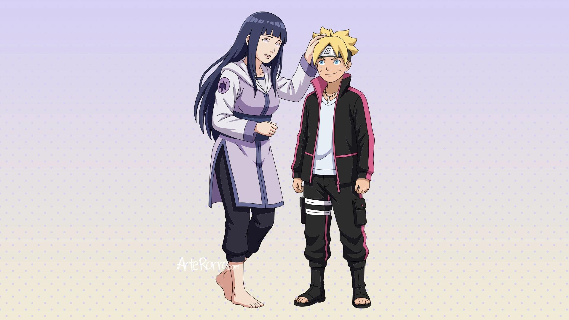 Hinata Hyūga y Boruto