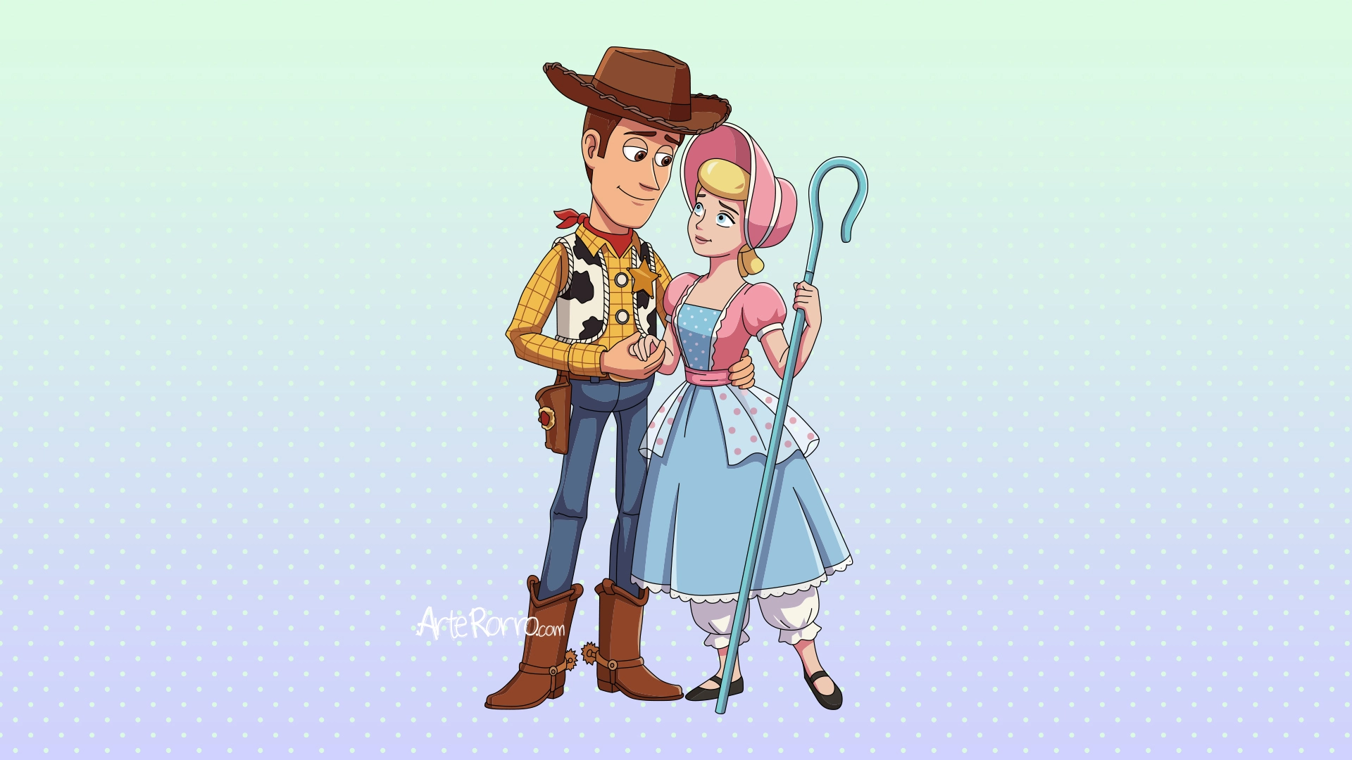 Woody and Bo Peep