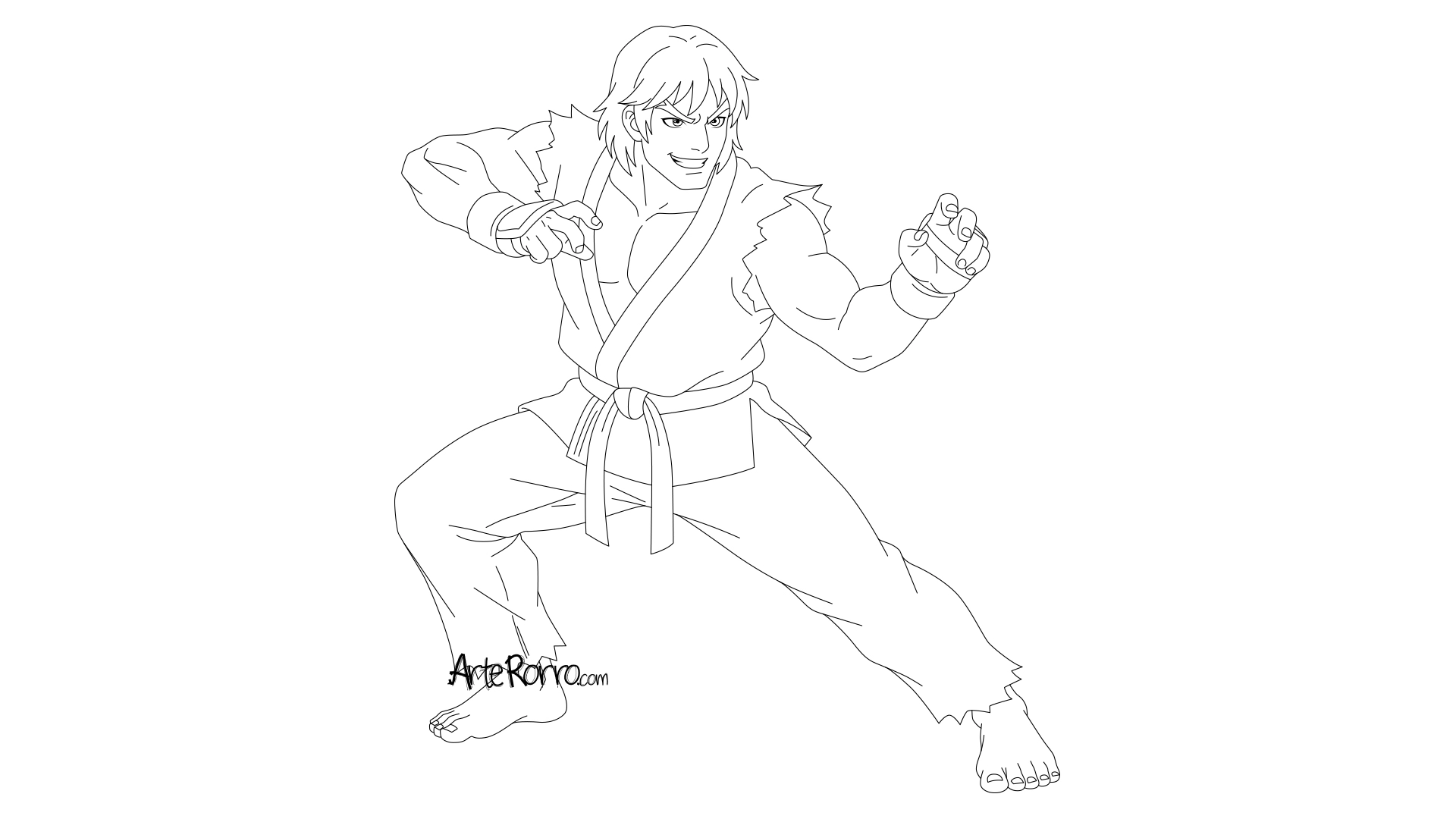 Dibujo de  Ken Masters