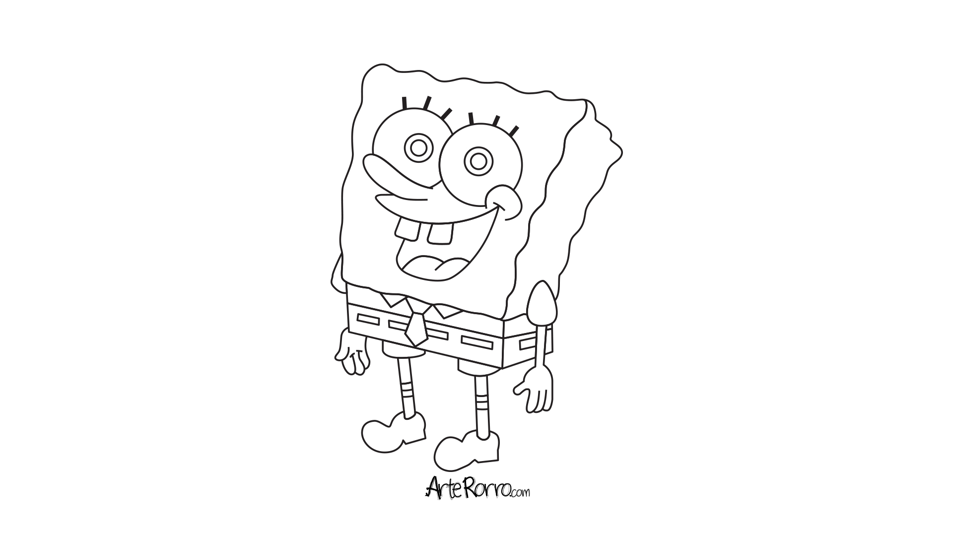 Dibujo de  Bob Esponja