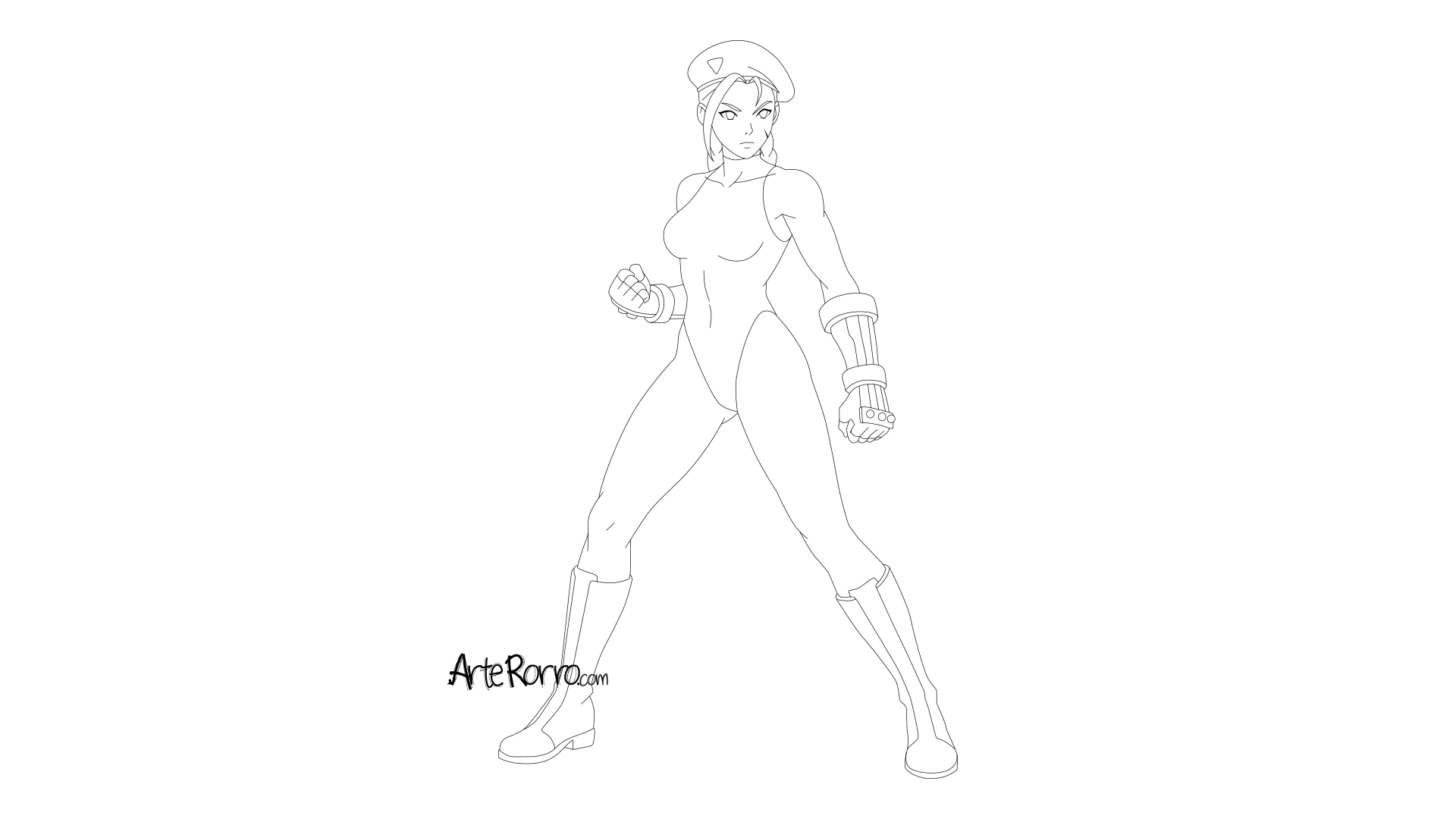 Dibujo de  Cammy