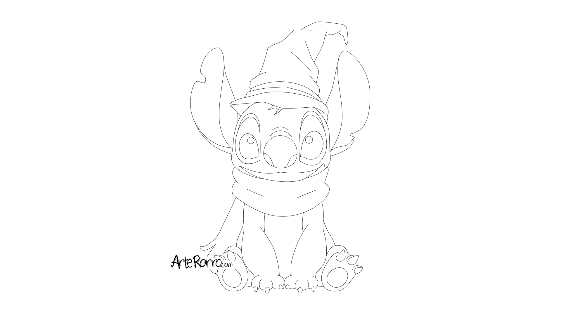 Stitch as Harry Potter