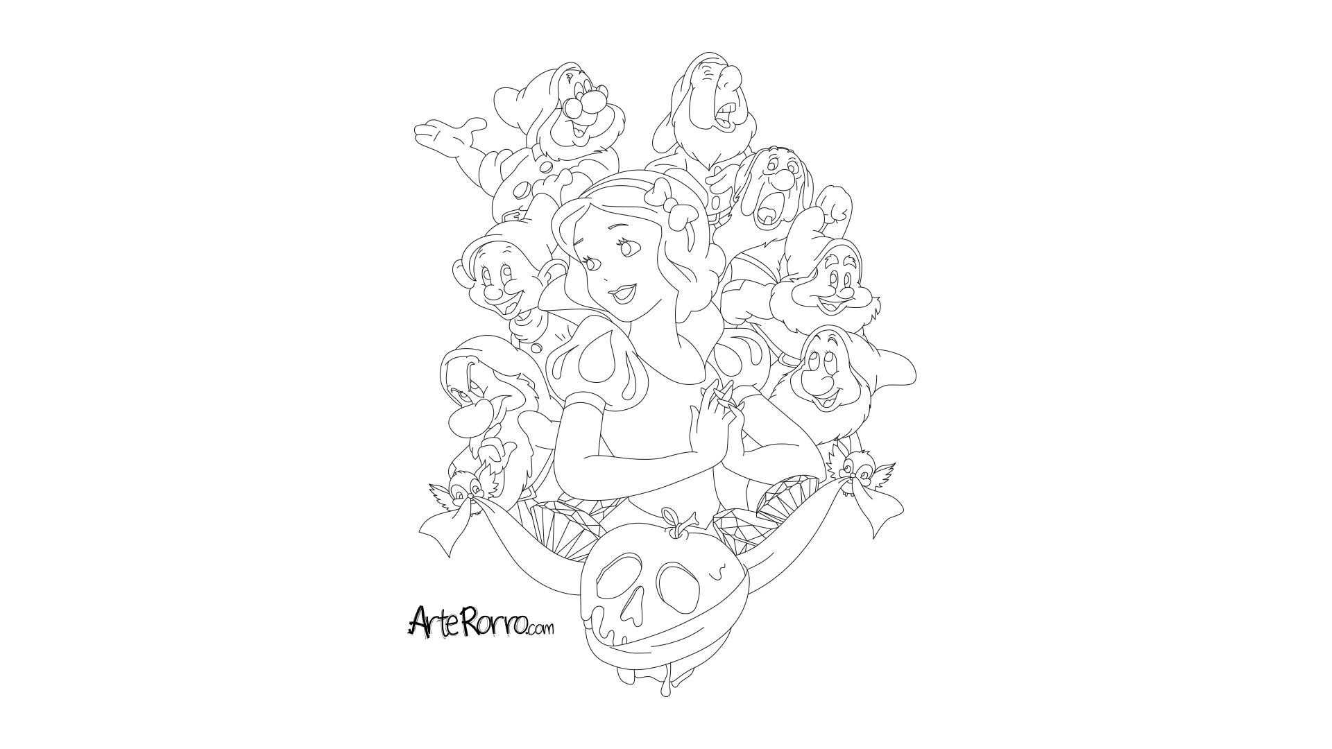 Blanca Nieves y los 7 Enanitos