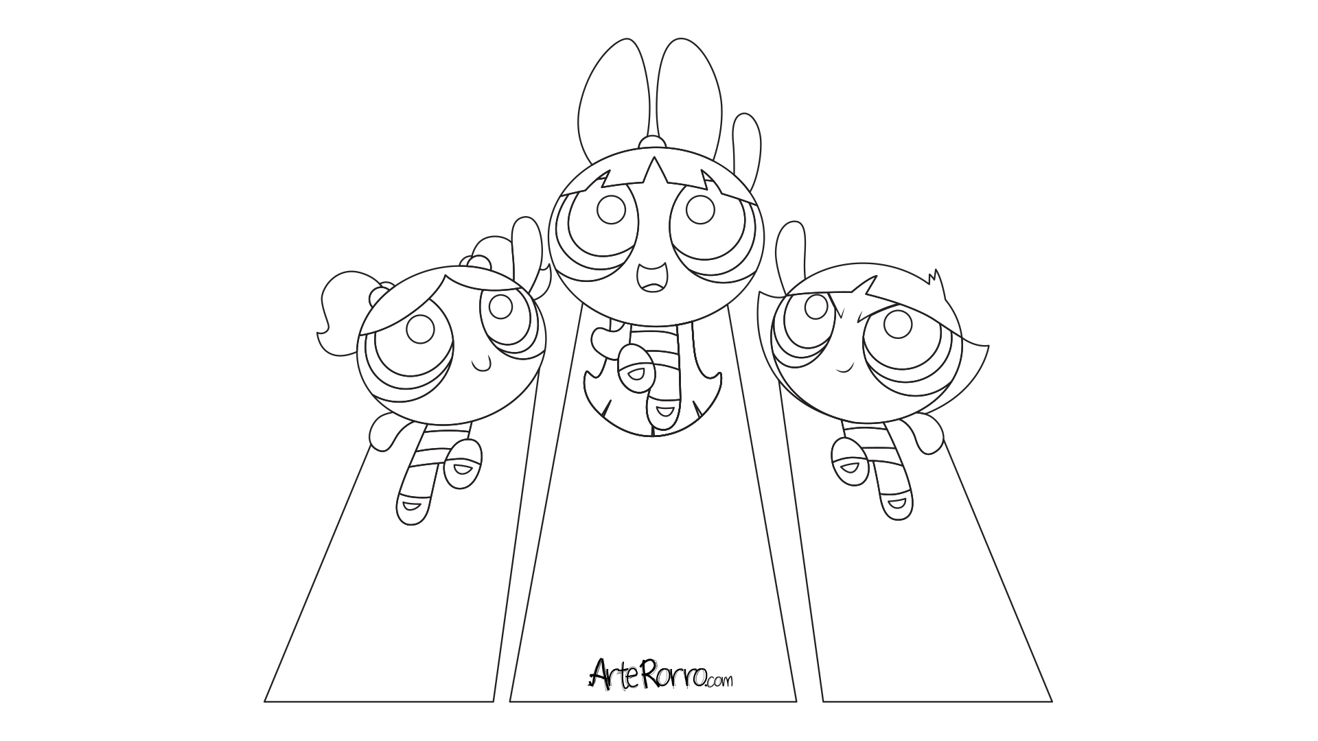 Dibujo de  Las Chicas Superpoderosas