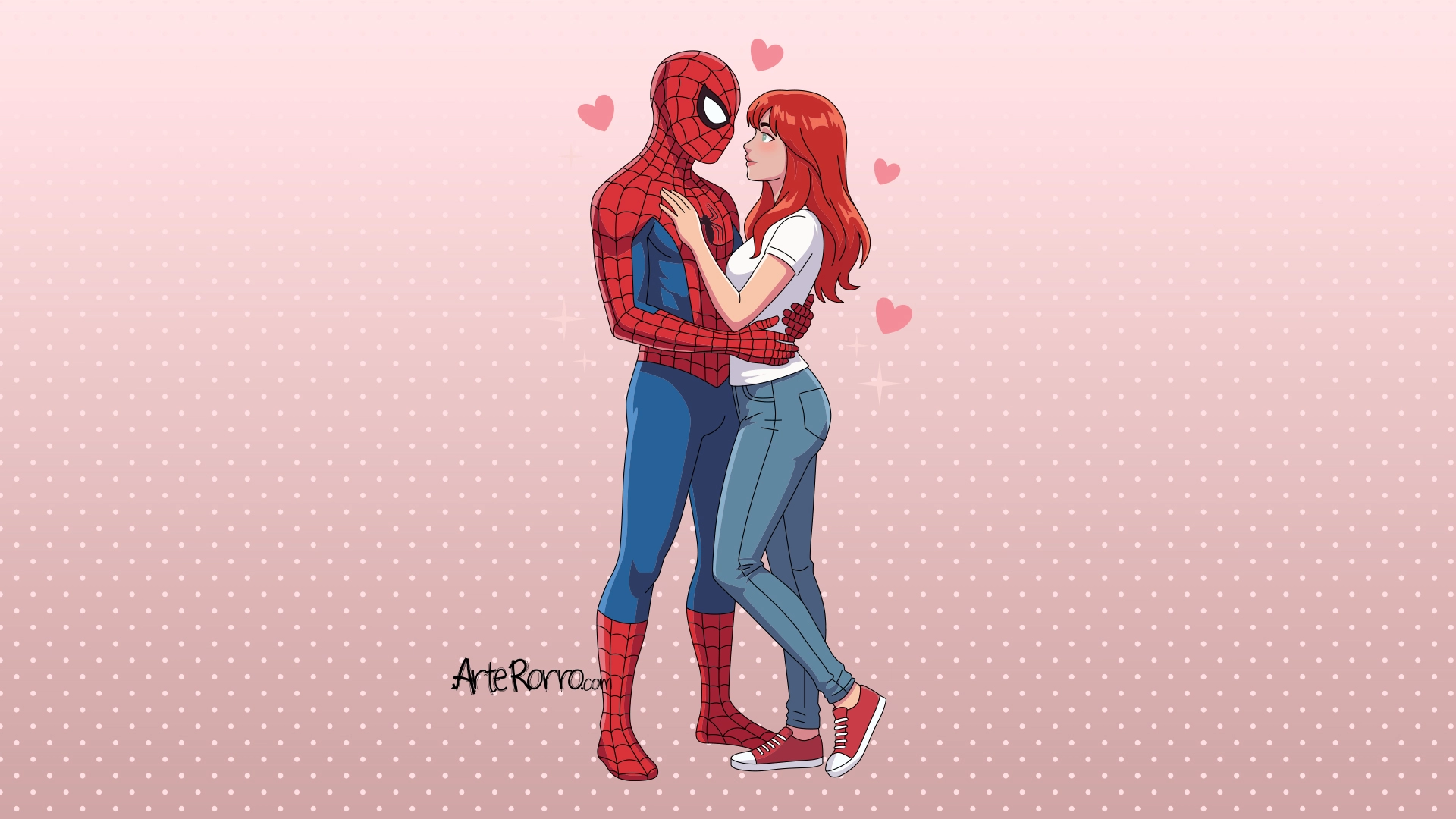 Spider-Man y Mary Jane