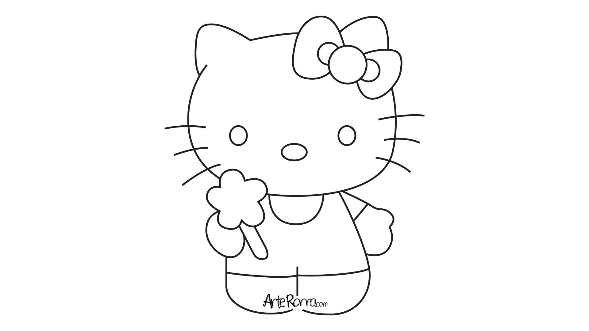 Dibujo de  Hello Kitty