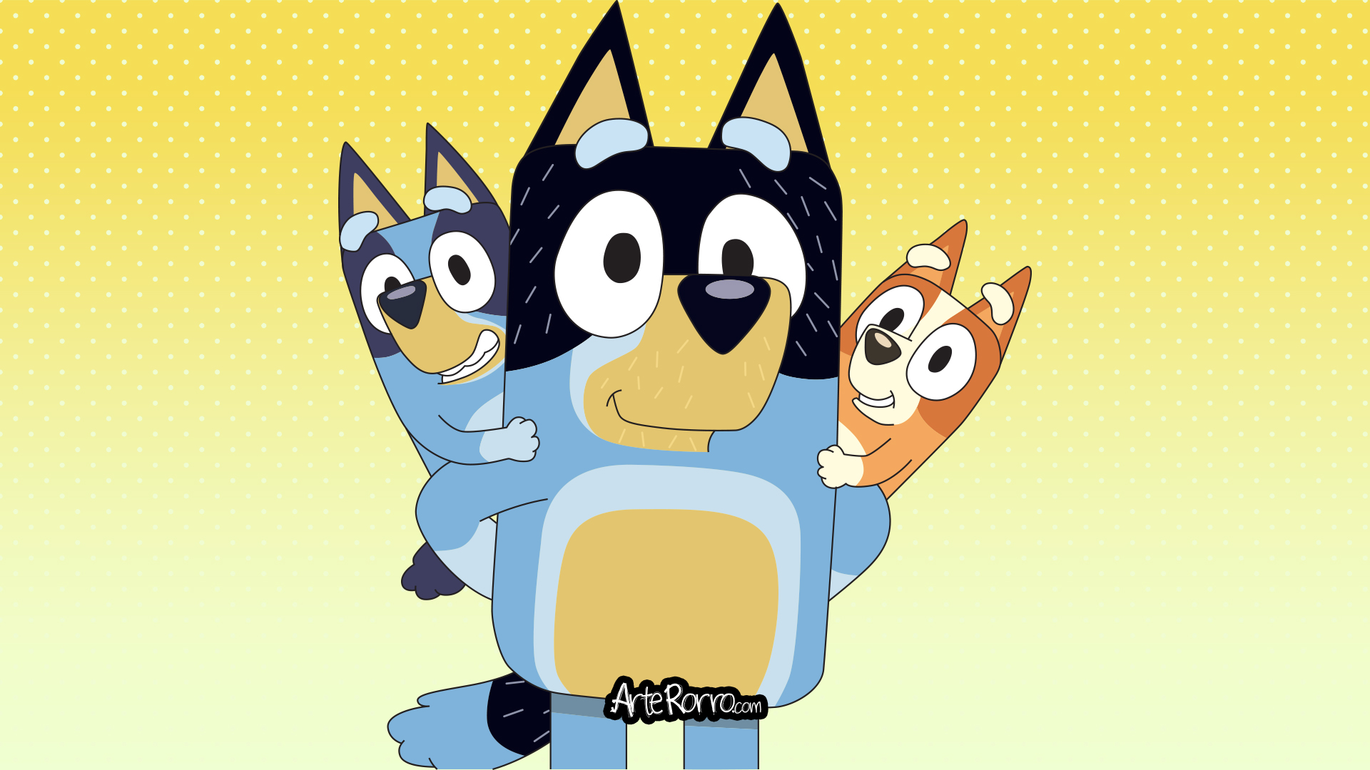 Bandit, Bingo & Bluey