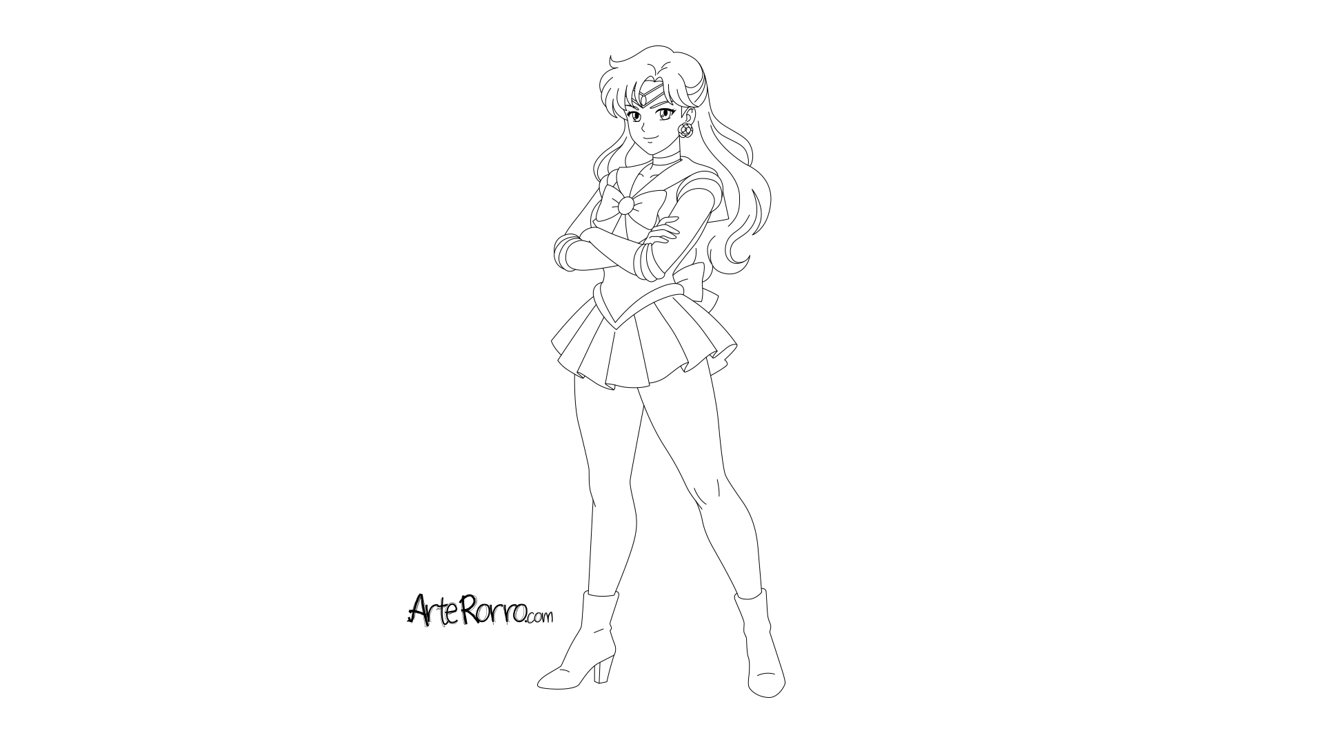 Dibujo de  Sailor Jupiter