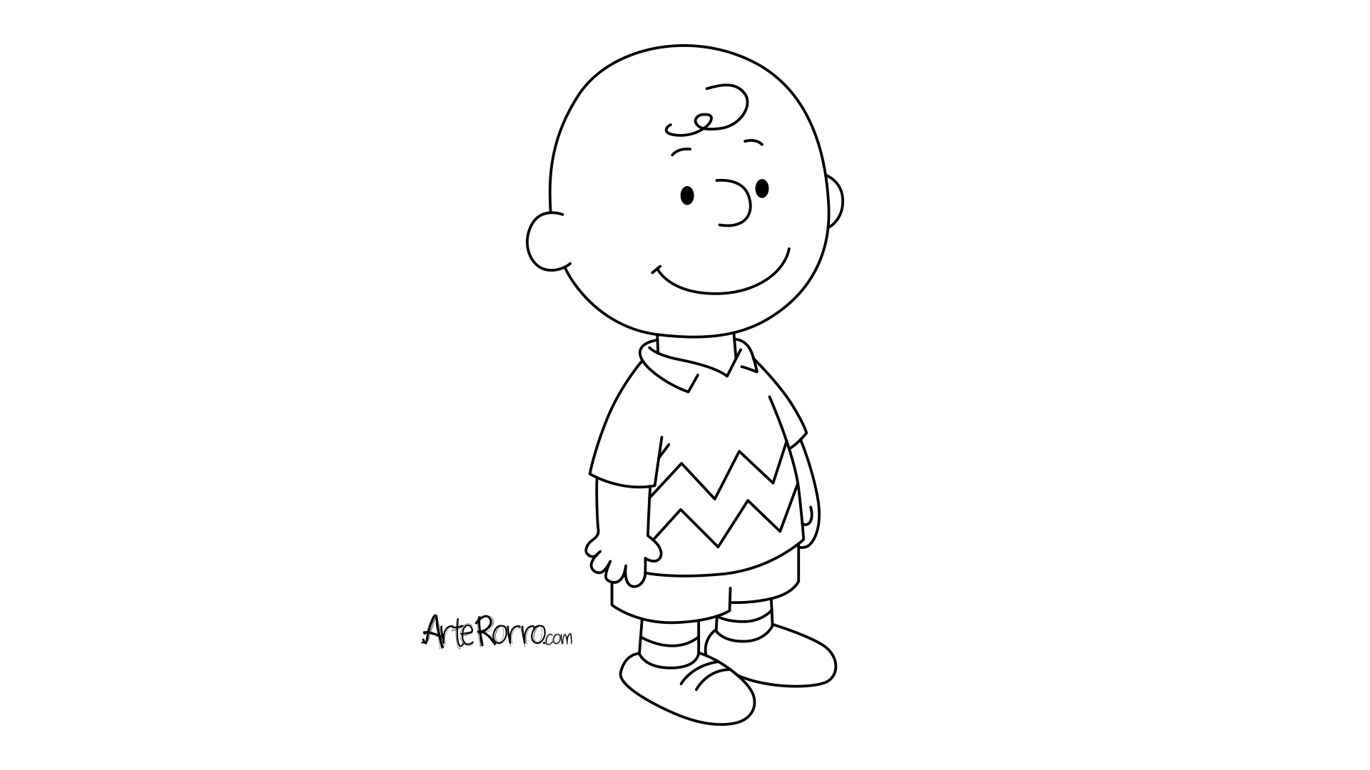 Dibujo de  Charlie Brown
