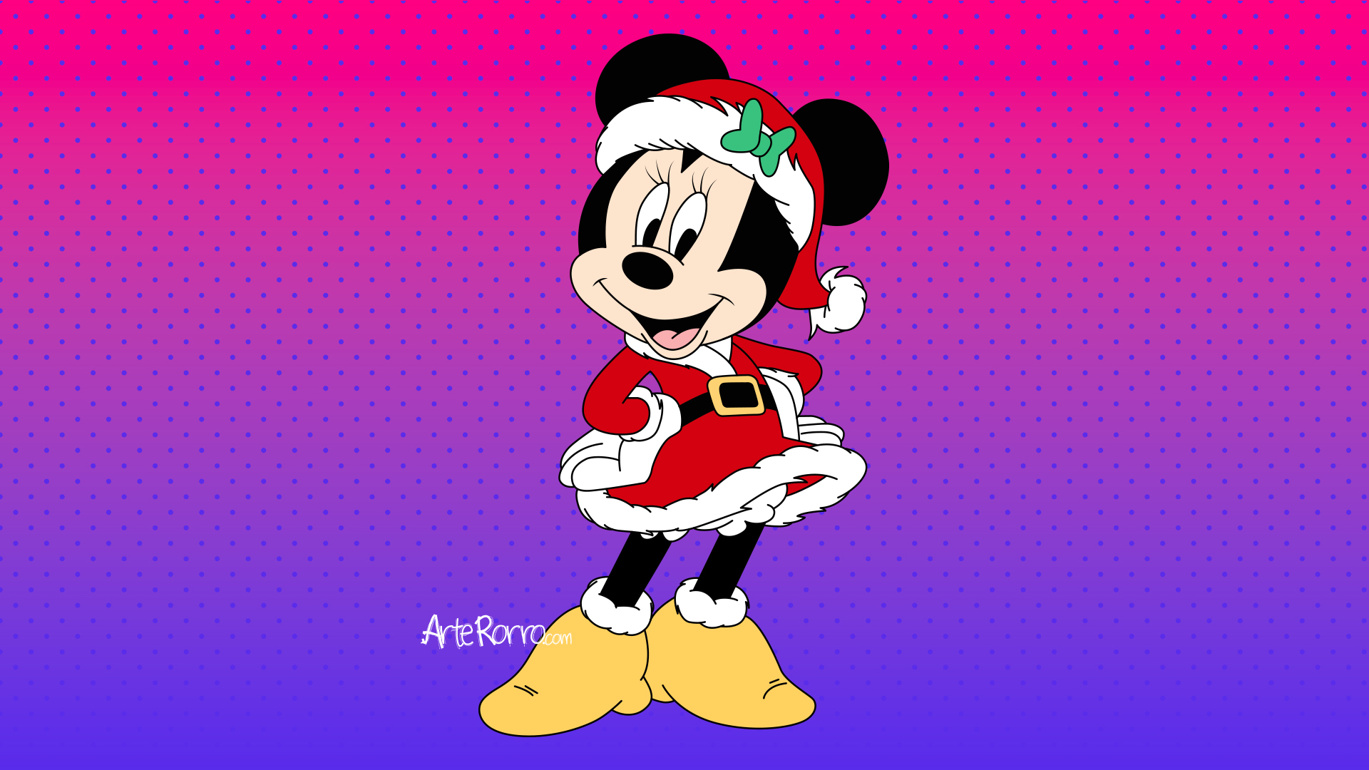 Minnie Mouse Navideña