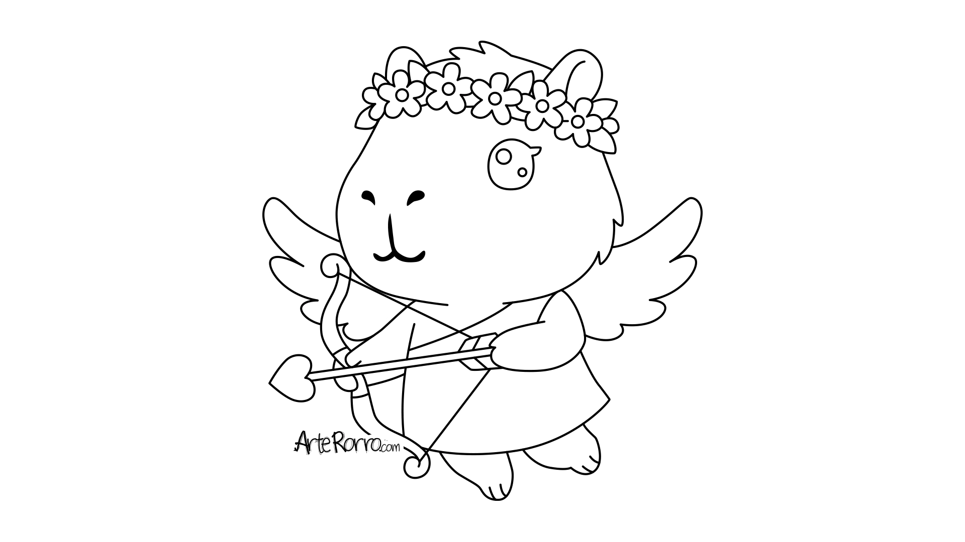  Capybara Cupid