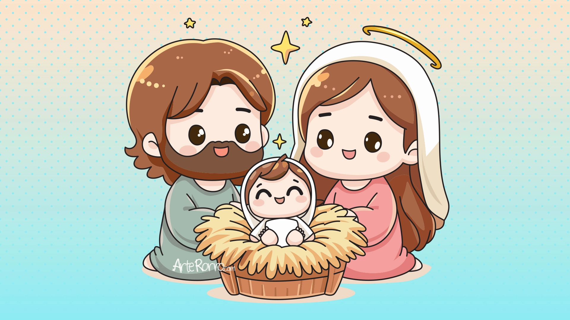 María, José y el Niño Jesús