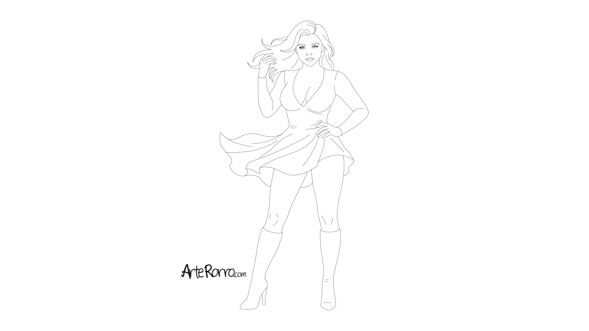 Dibujo de  Bruja