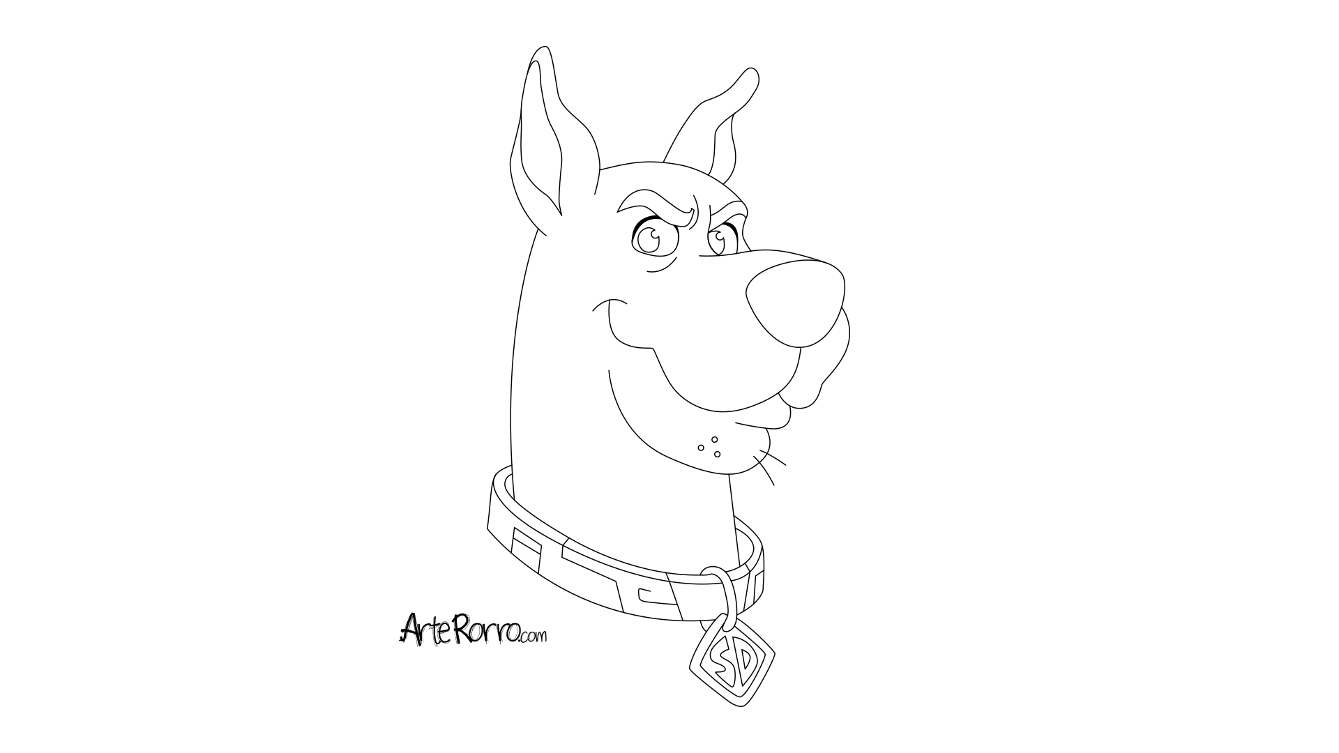 Dibujo de  Scooby-Doo