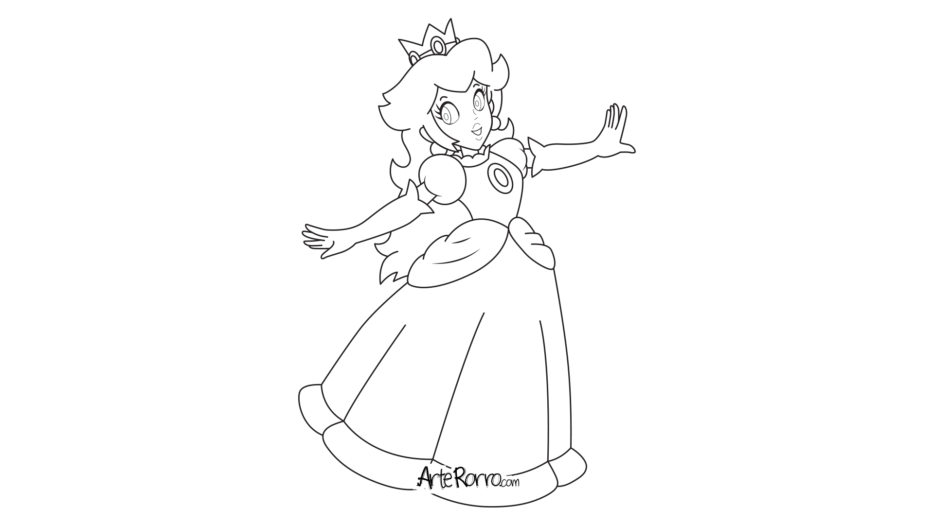 Princess Peach · Arte Rorro