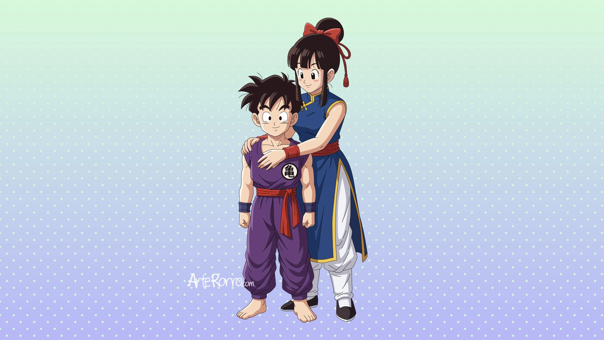 Gohan and Chi-Chi