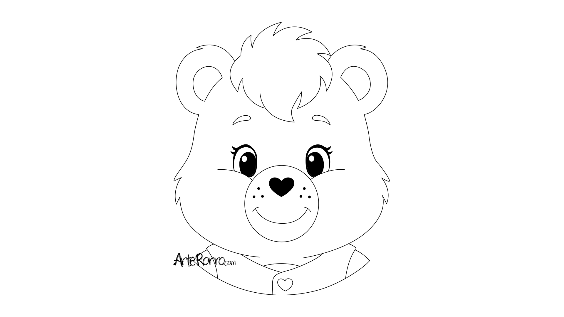 Dibujo de  Osito Amoroso