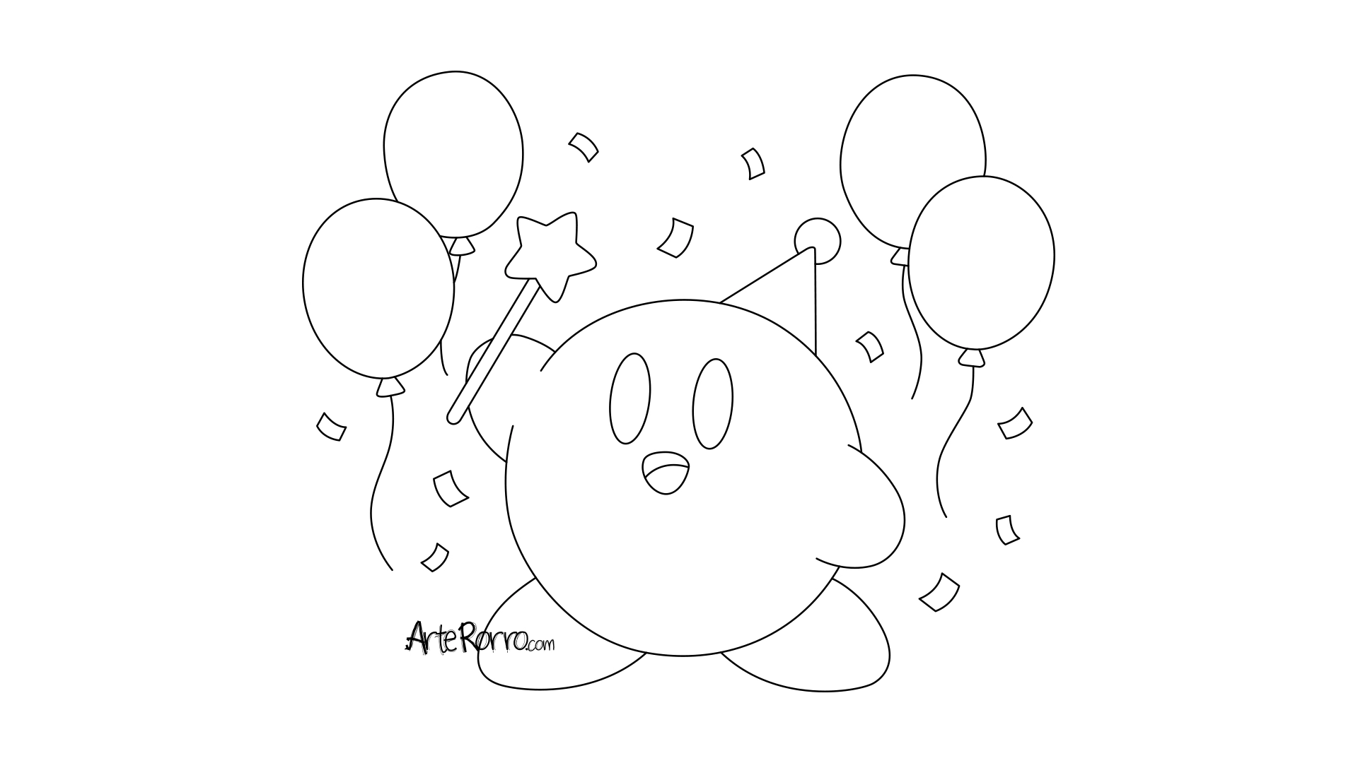 Dibujo de  Kirby