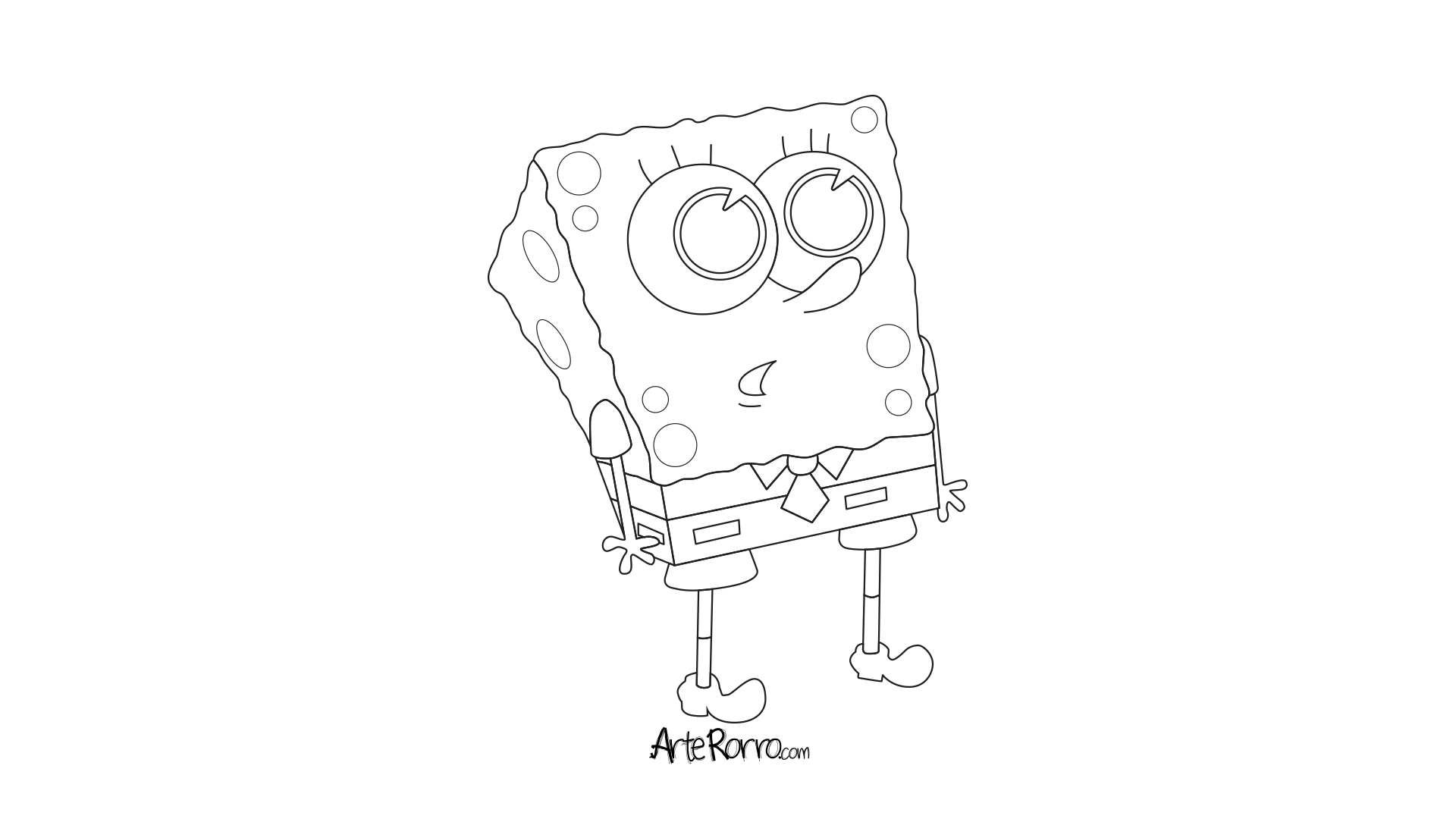 Dibujo de  Bob Esponja