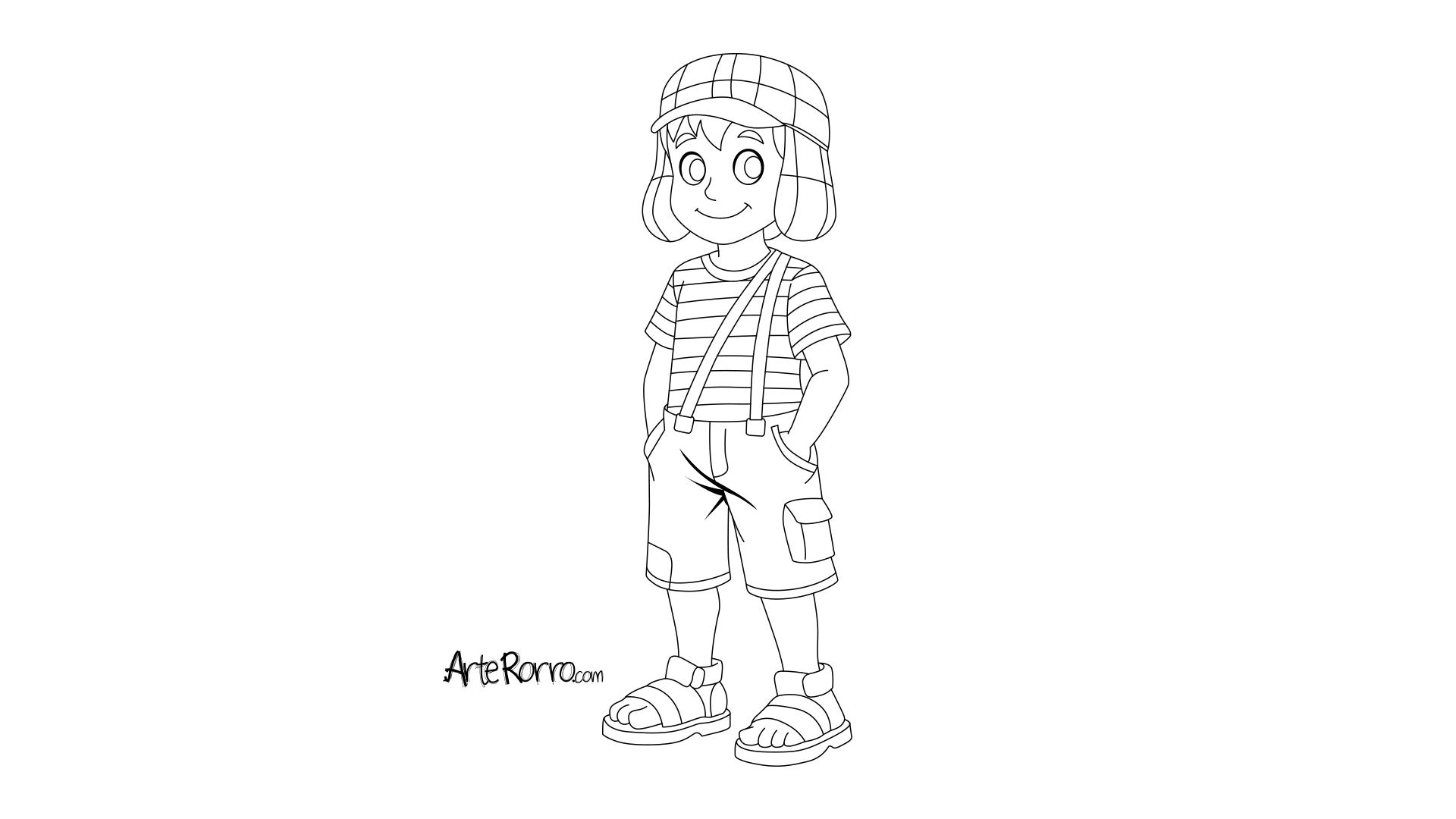 Dibujo de  El Chavo del Ocho