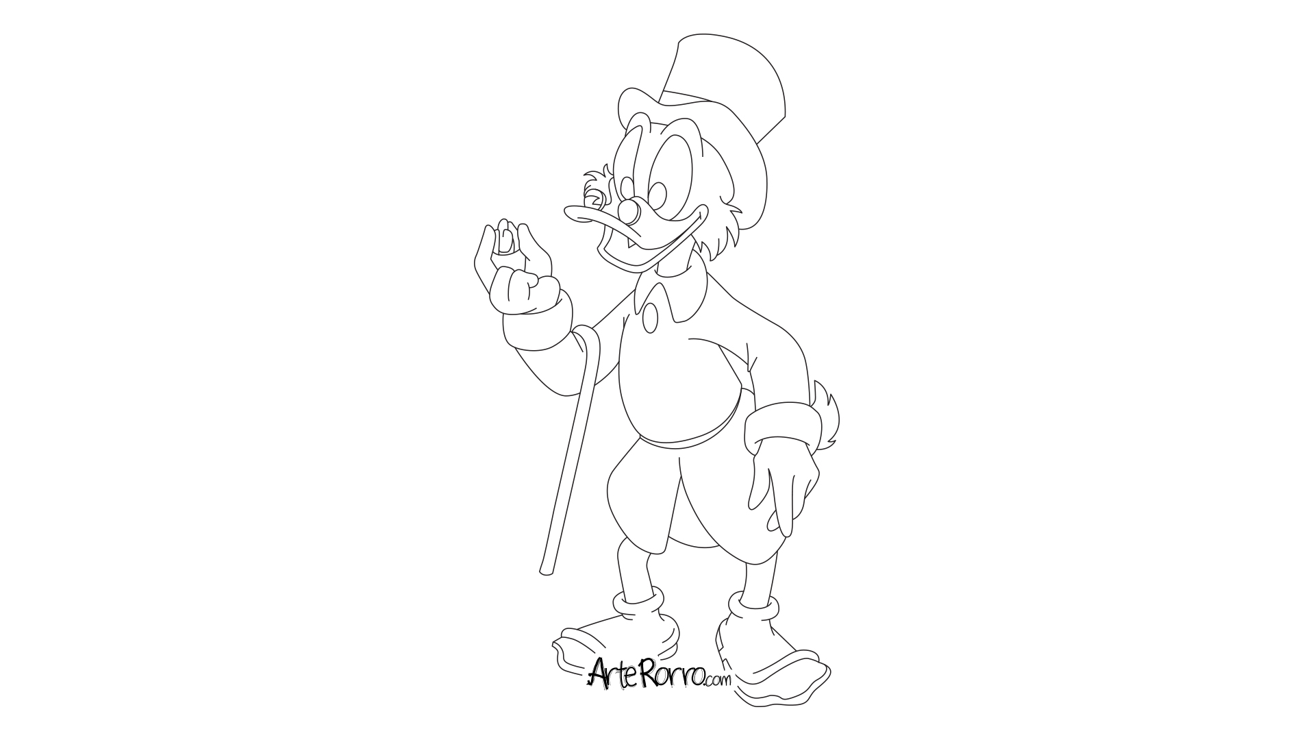Scrooge McDuck · Arte Rorro
