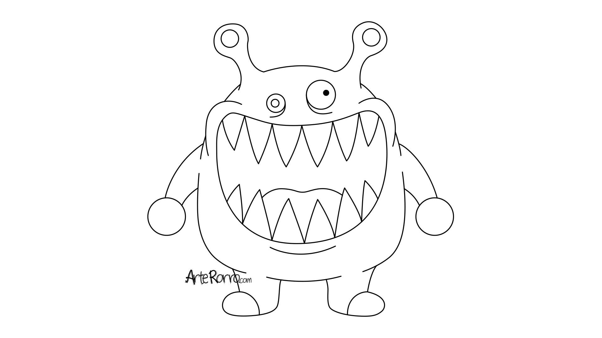 Dibujo de  Monstruo