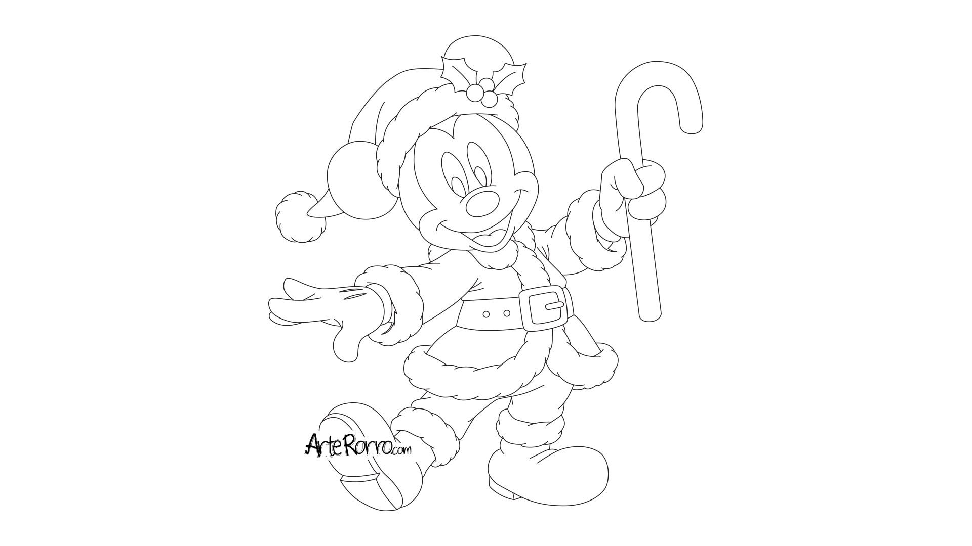  Christmas Mickey Mouse
