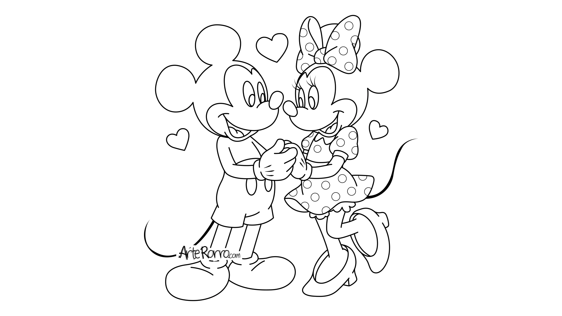  Mickey And Minnie Mouse