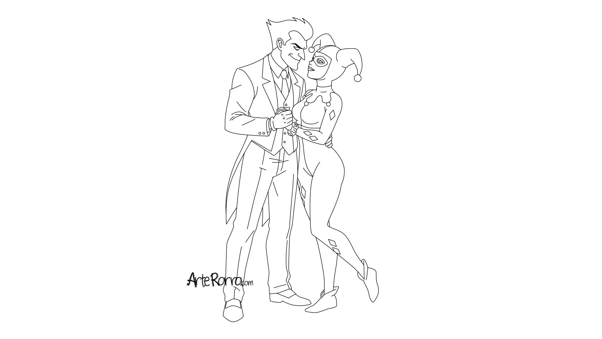  The Joker and Harley Quinn