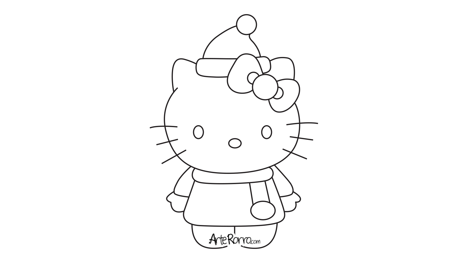 Dibujo de  Hello Kitty