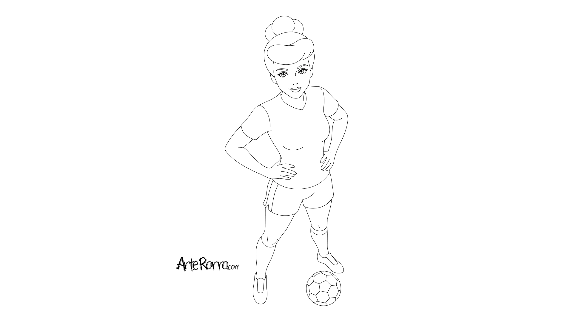 Dibujo de  Cenicienta