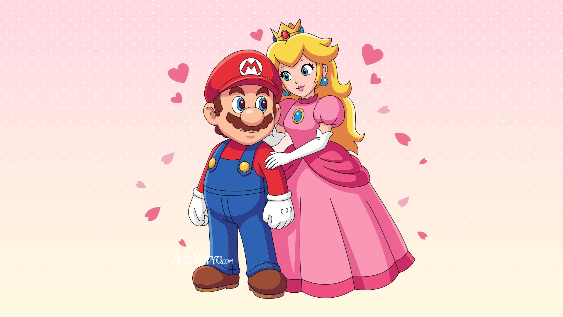 Mario y la Princesa Peach