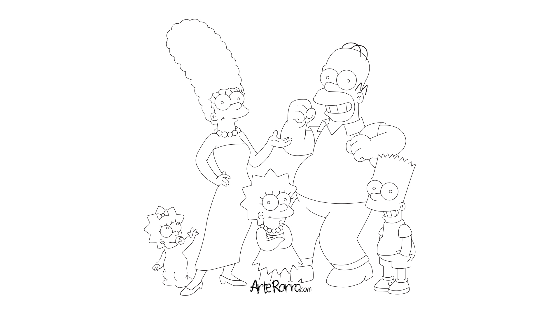 Los Simpson · Arte Rorro