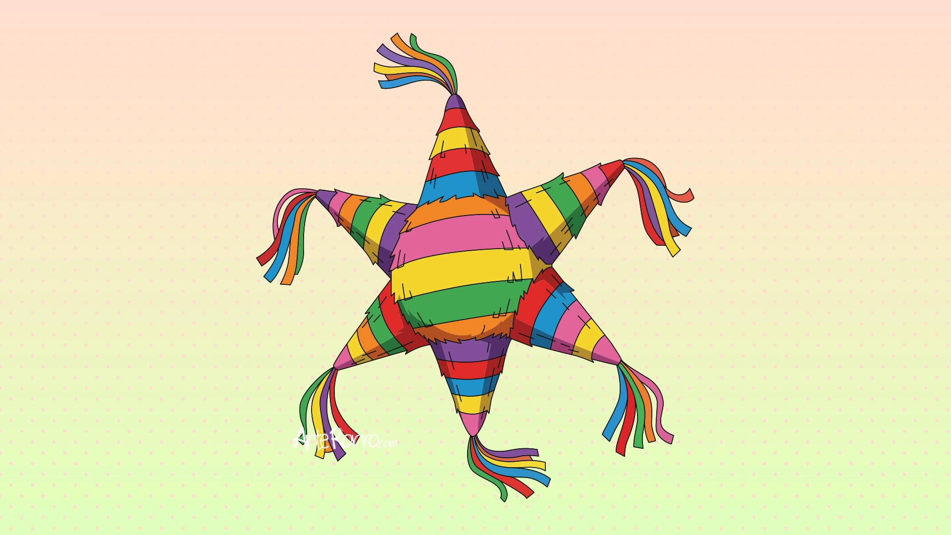 Seven-Point Star Piñata