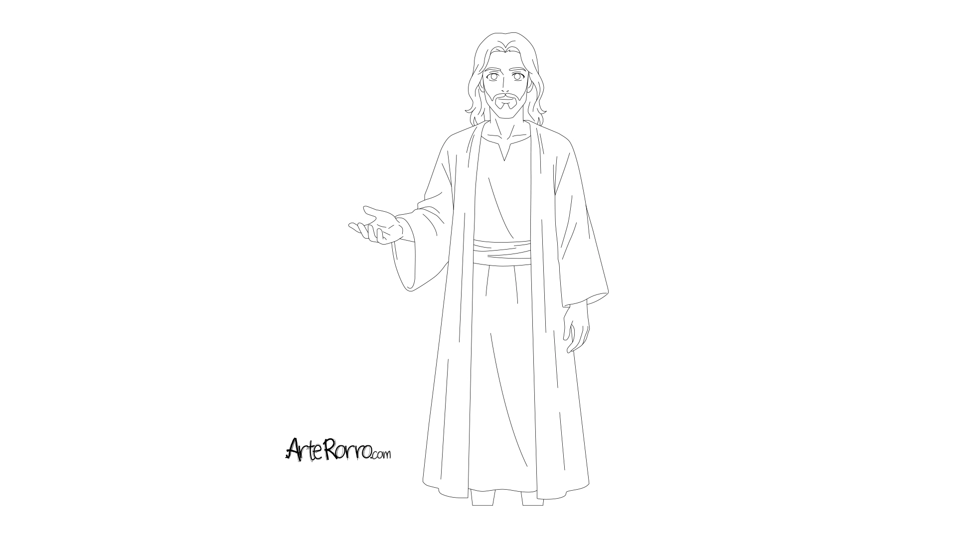 Dibujo de  Jesucristo