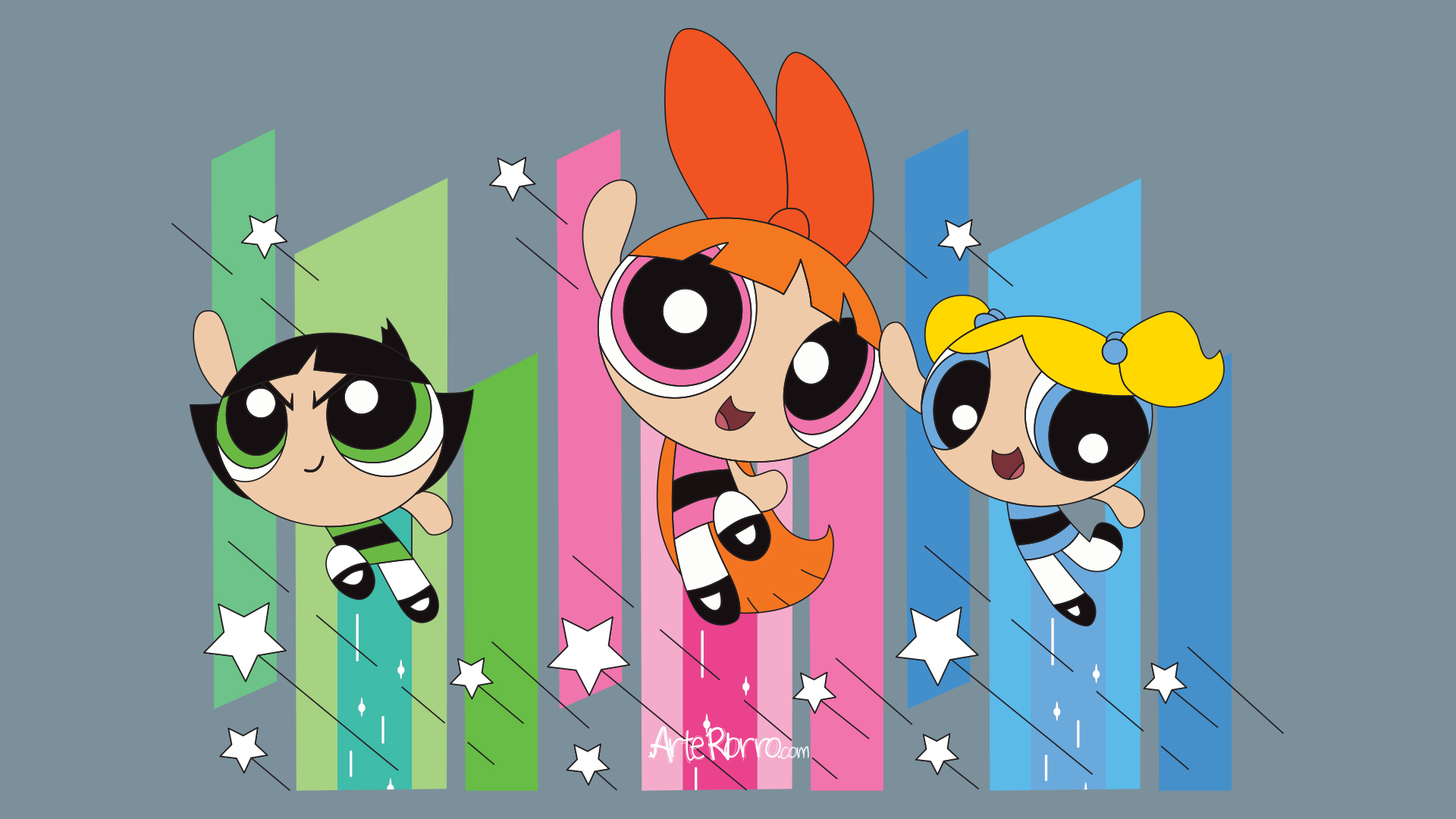 The Powerpuff Girls