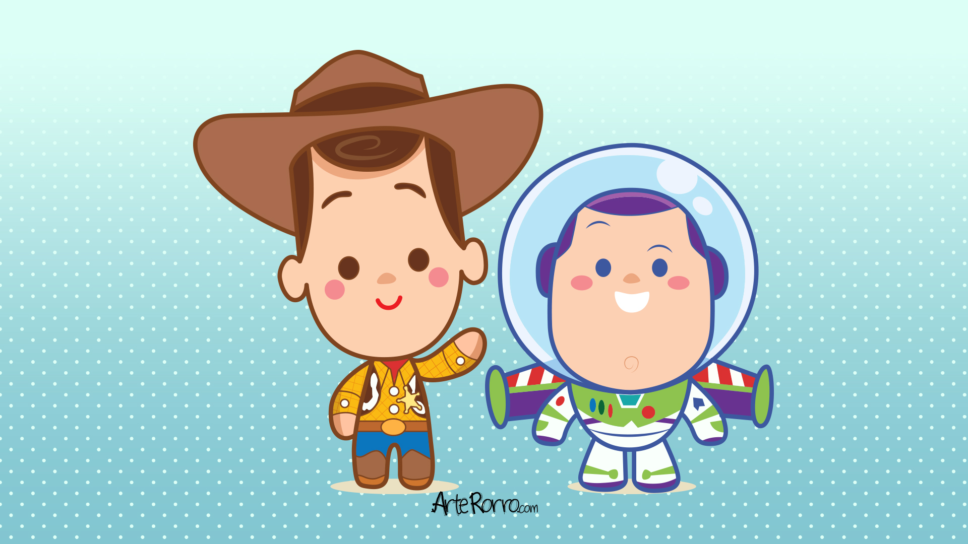 Woody & Buzz Lightyear