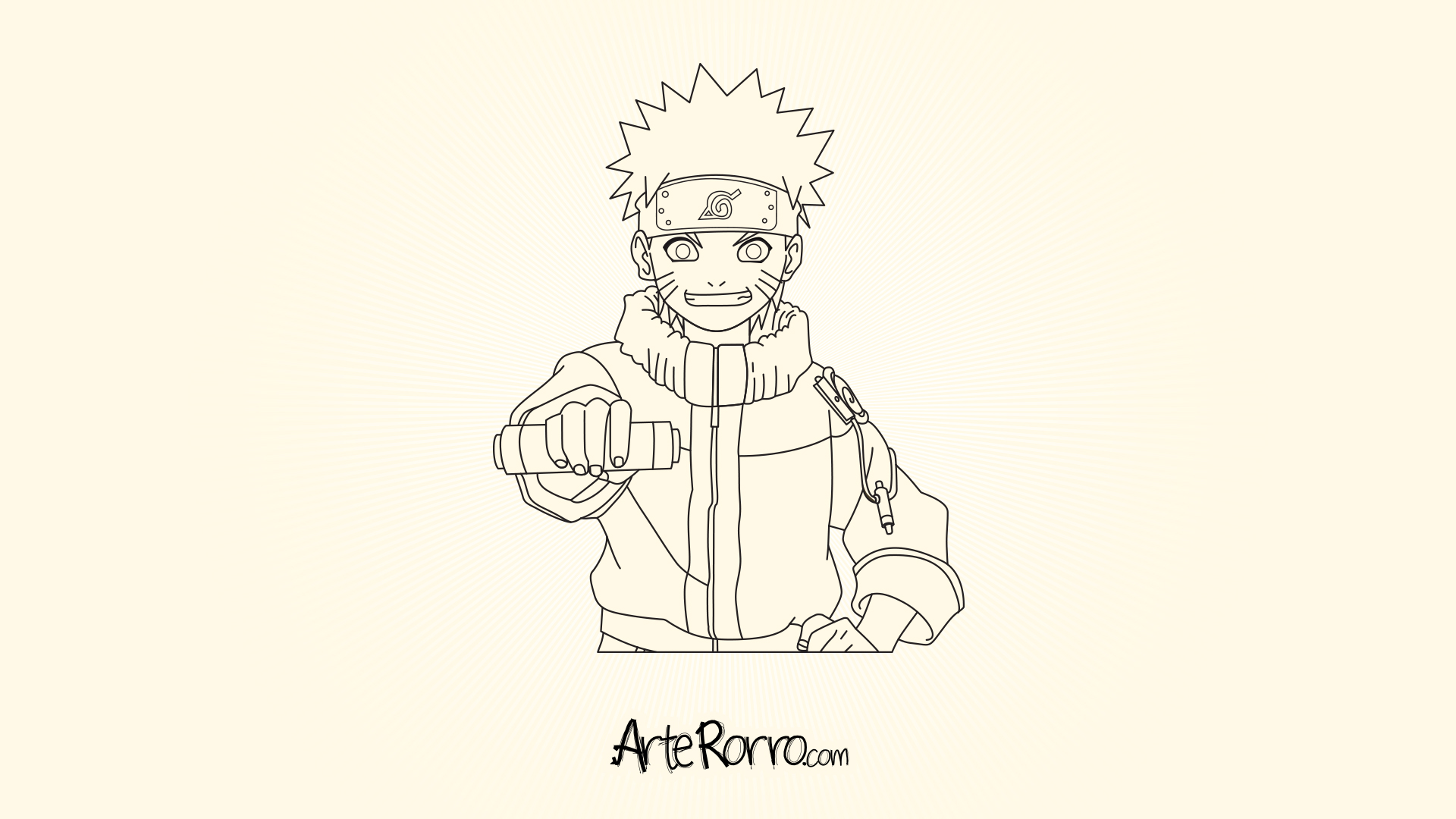 Dibujo de  Naruto