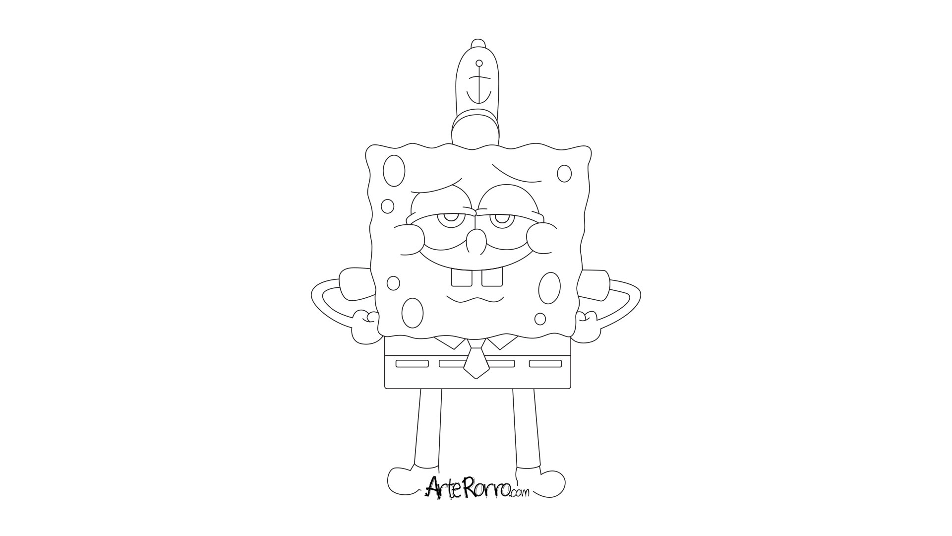 Dibujo de  Bob Esponja