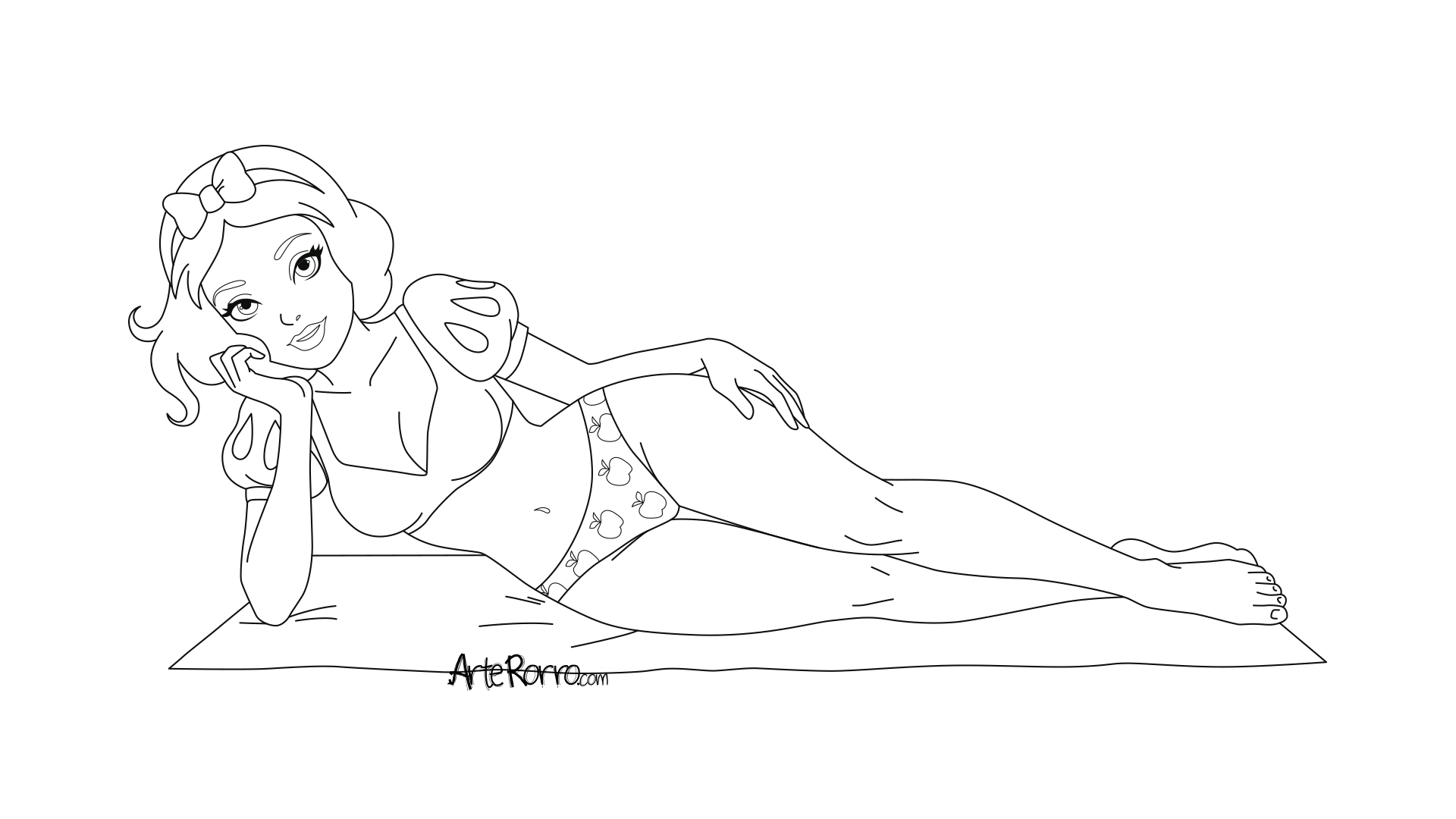 Dibujo de  Blanca Nieves