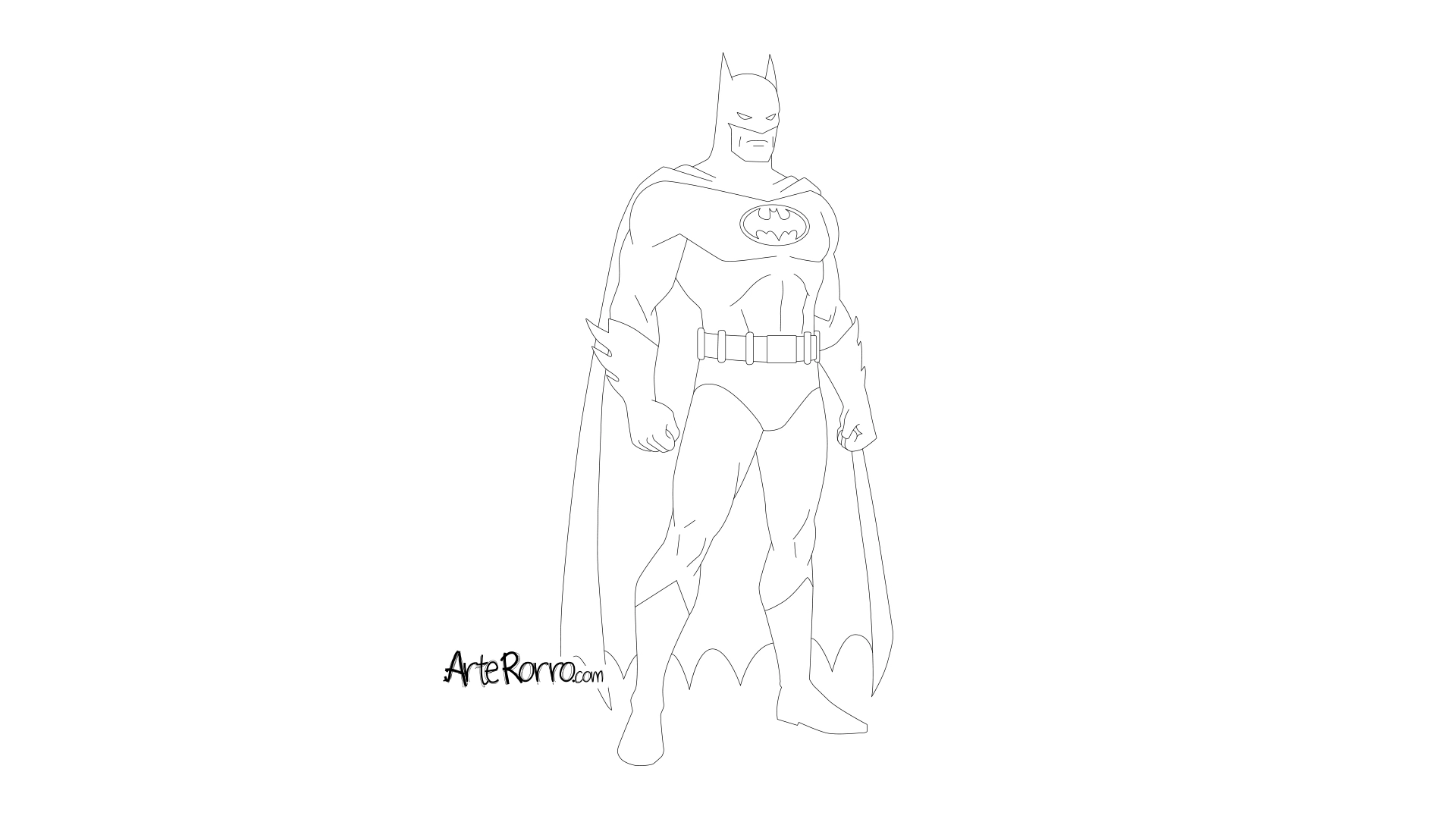 Dibujo de  Batman
