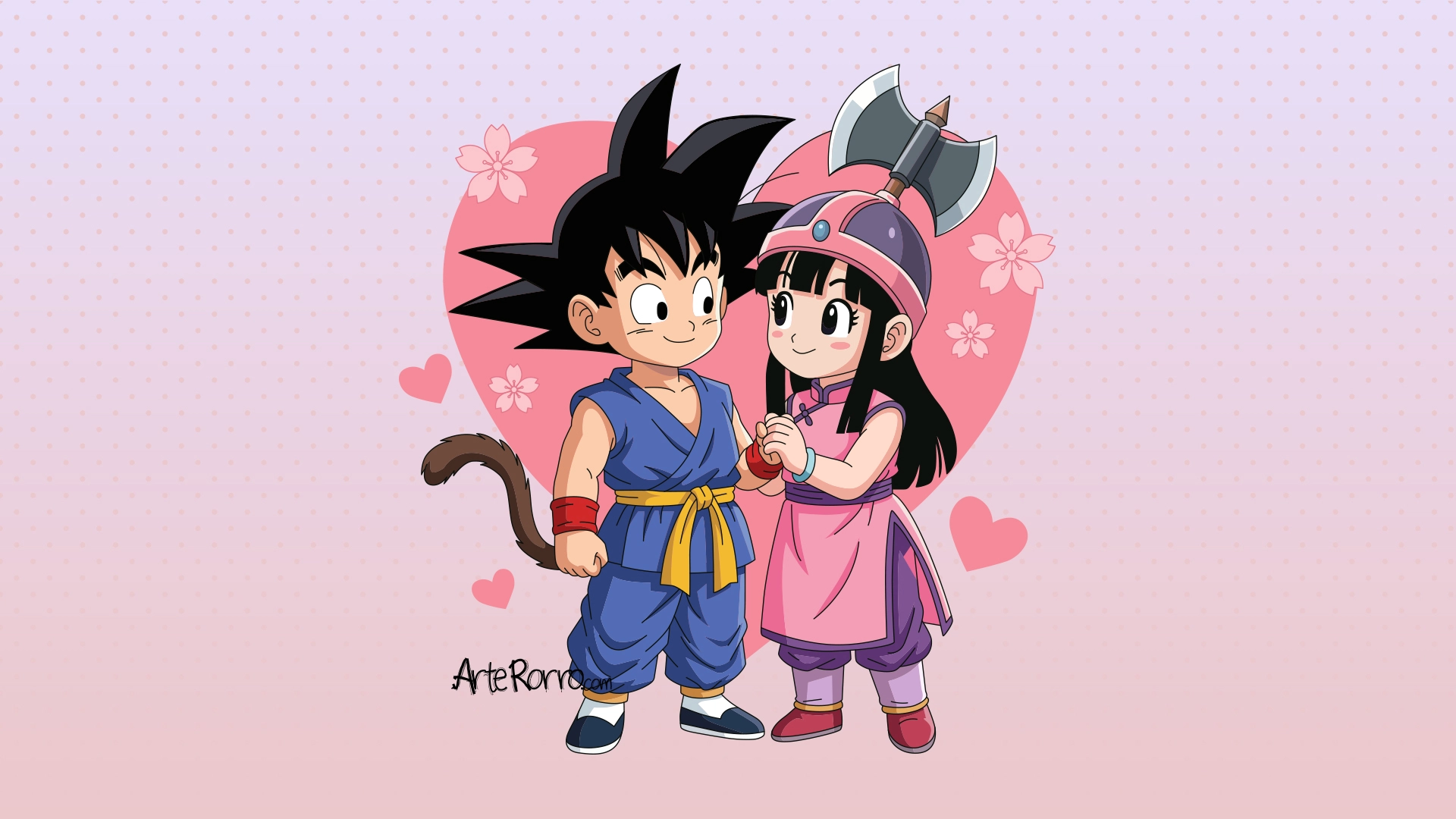Goku and Chi-Chi