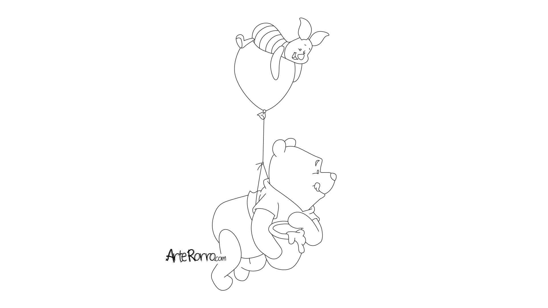 Winnie the Pooh & Piglet