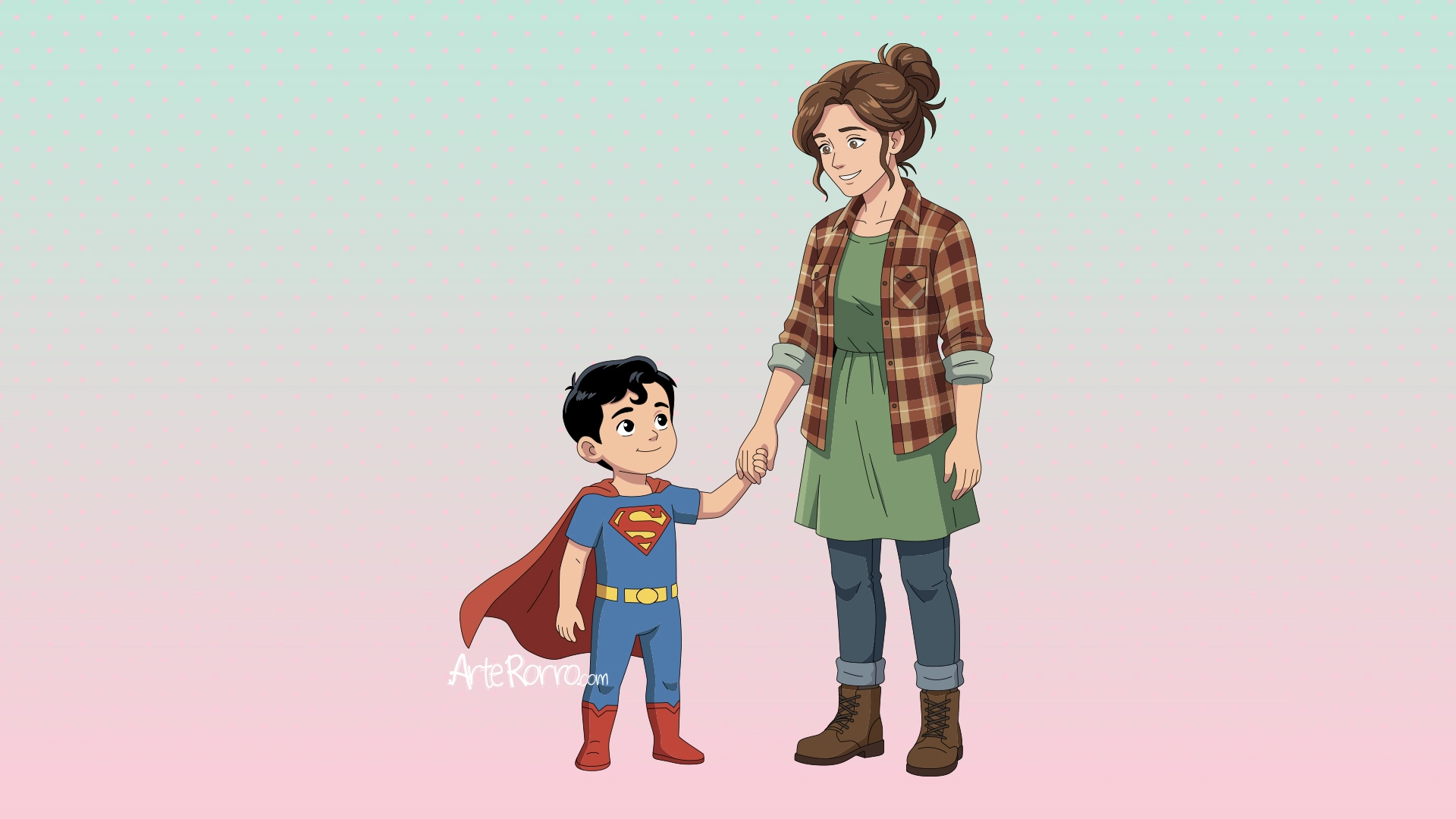 Martha Kent y Superman