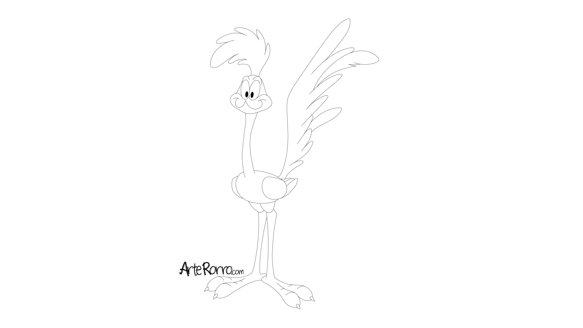 Dibujo de  El Correcaminos