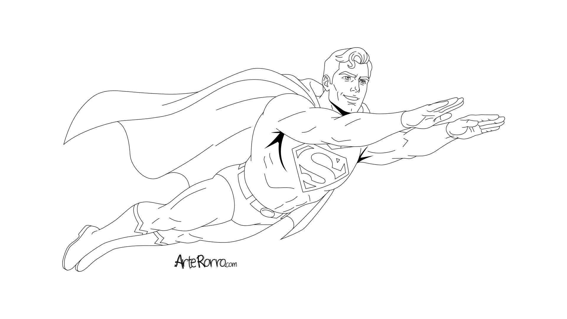 Dibujo de  Superman