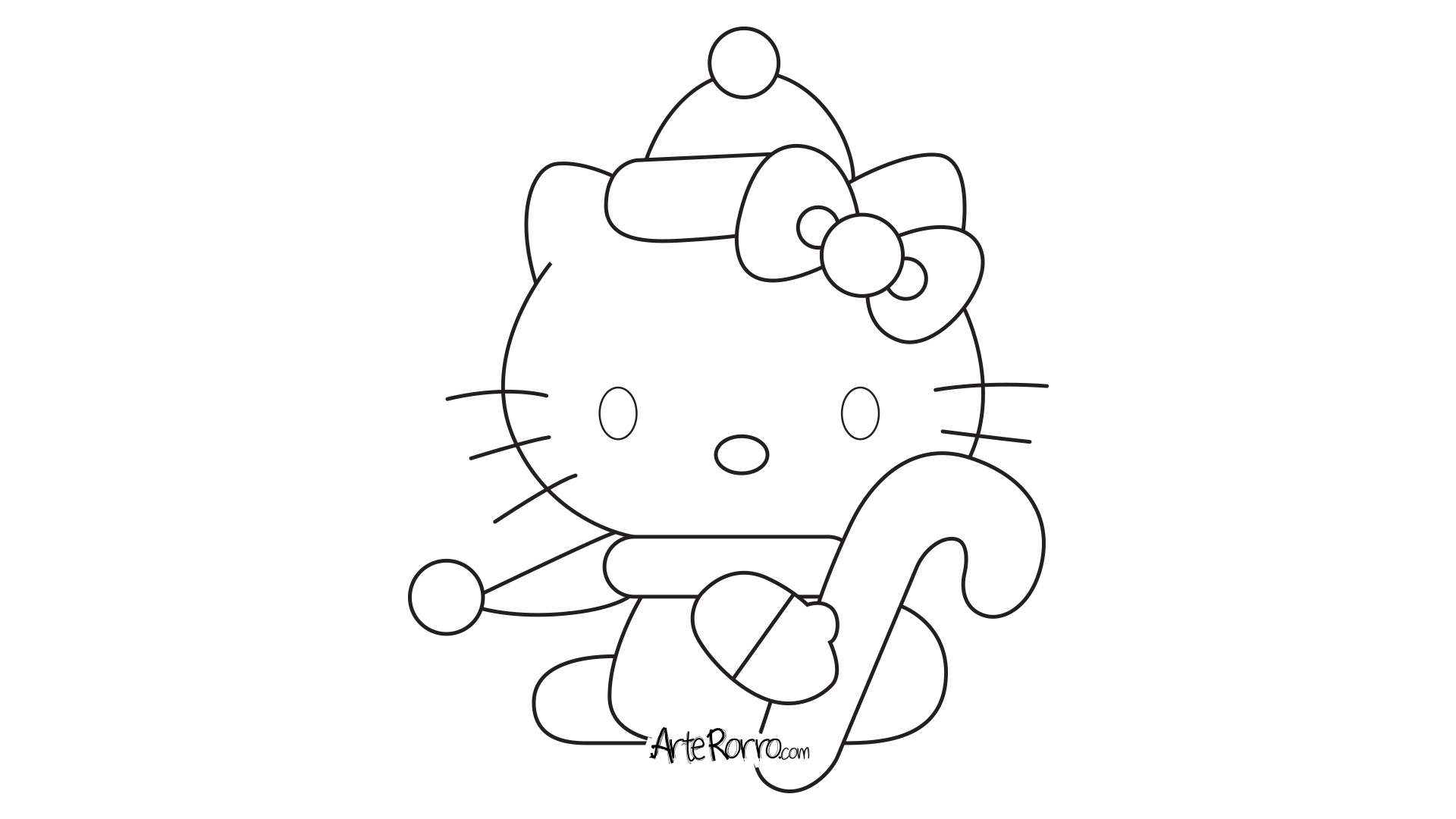 Dibujo de  Hello Kitty