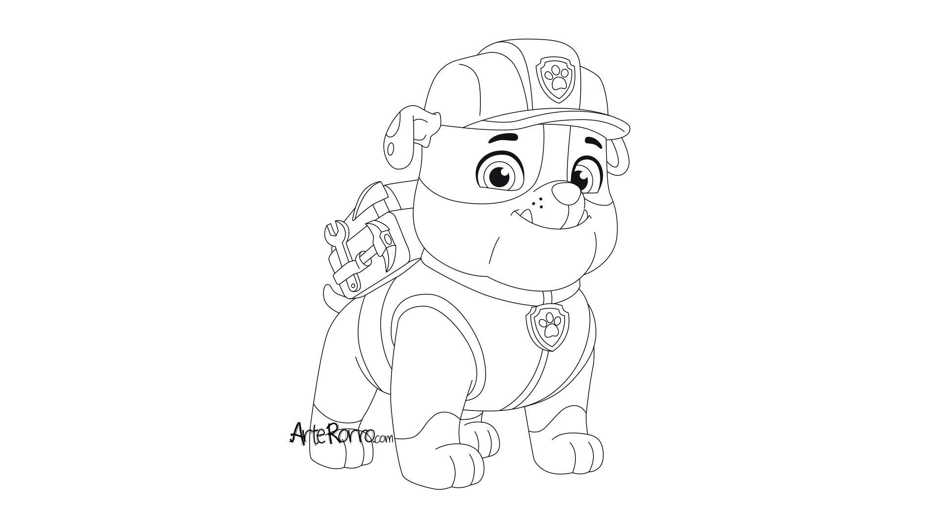 Dibujo de  Rubble