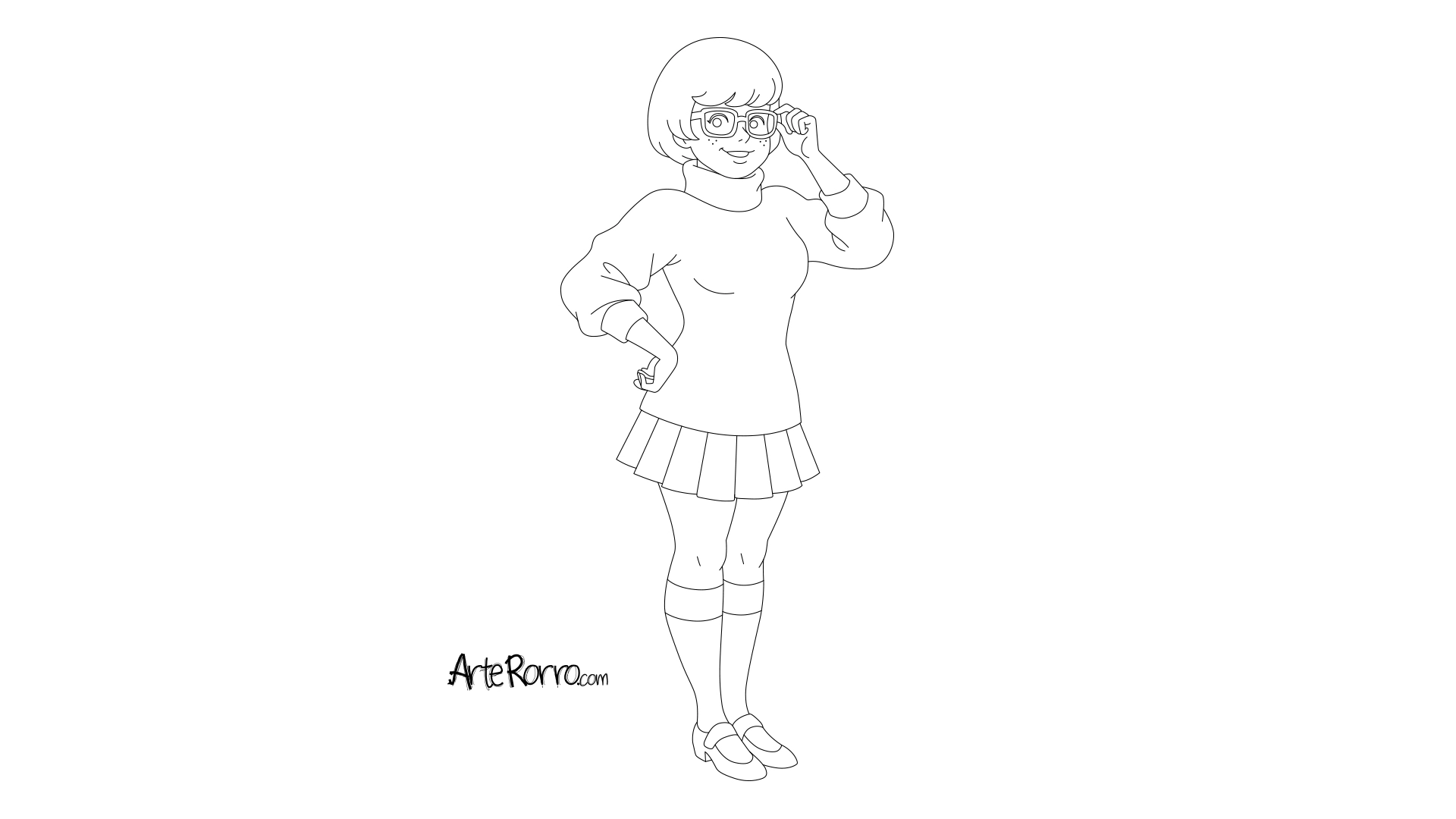 Dibujo de  Velma Dinkley