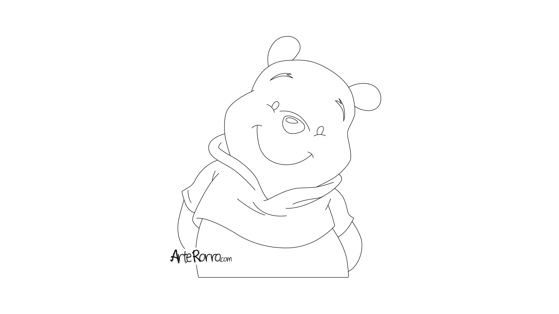 Dibujo de  Winnie the Pooh